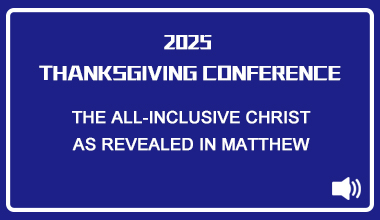 MP3-25-06E 2025感恩节特会（英文信息）